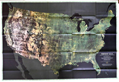 JULY 1976 PORTRAIT USA The 1st landmark colour satellite mosaic of the States
