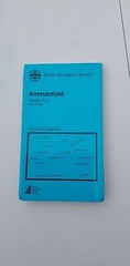 Ordnance Survey Geological Map, Ammanford, Drift Edition, Folded Map, Sheet 230