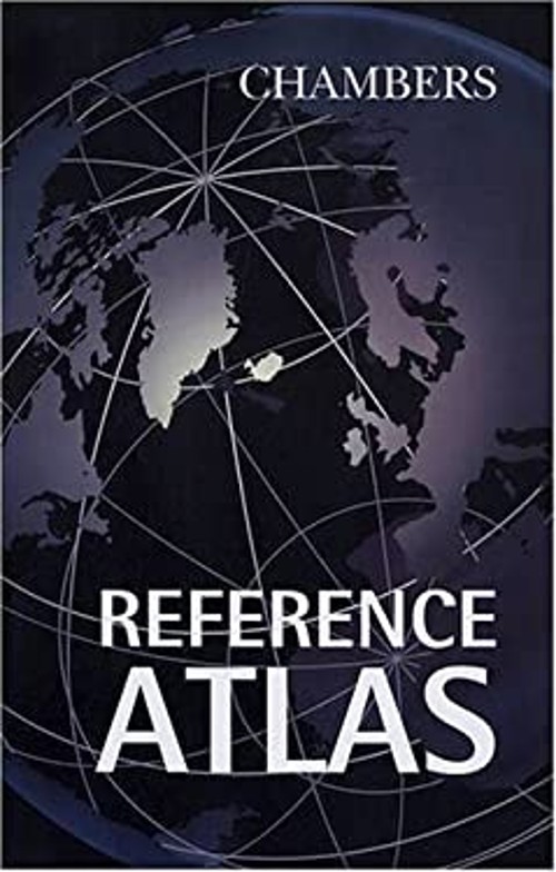 Chambers Reference Atlas Vinyl-bound