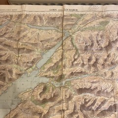 Lorn And Lochaber Map – Ordnance Survey – 1959