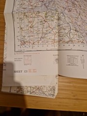 Ordnance Survey Map Of Great Britian – DERBY AND LEICESTER – 1962 – 1/63360