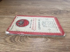 Vintage 1940 London S.E Cloth Sixth Edition Ordnance Survey One Inch Sheet 171