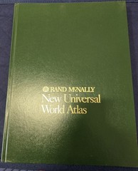 Rand McNally New Universal World Atlas by Rand McNally Staff (1994, Hardcover)