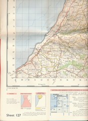 1966 OS Ordnance Survey One Inch Map – ABERYSTWYTH – Sheet 127