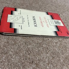 Vintage OS One Inch Map – Norwich – Sheet 126, 1954, – Ordnance Survey