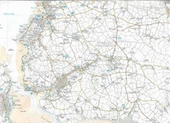 OS Map of Newquay & Padstow 1:25,000 Explorer series – Sheet 106