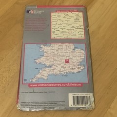 Ordnance Survey Landranger Map Aylesbury & Leighton Buzzard Thame & Berkhamstead