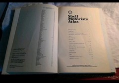 Vintage AA Shell Motorists Atlas of UK (1979 Hardback)