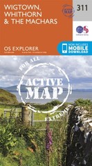 Wigtown Whithorn The Machars Map Weatherproof Burrow Head by Ordnance Survey