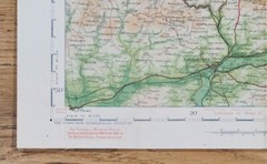 BARTHOLOMEW’S NEW REDUCED SURVEY SHEET 22 CARMARTHEN 2 MILES TO AN INCH