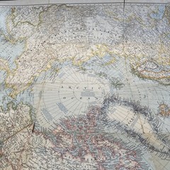 National Geographic Vintage Maps X 4 : Alaska, Mexico, World & Historic USA