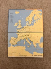 Road Atlas Europe – Bartholomew 1976 Hardcover