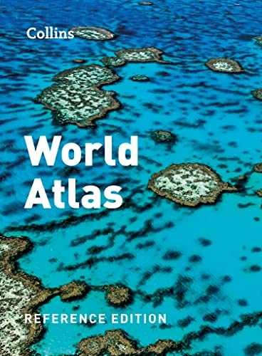 Collins World Atlas: Reference Edition – Hardcover, by Collins Maps – Acceptable