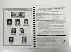 Mecosta County Michigan Land Atlas and Plat Book 1997 14th Edition by Rockford