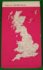 5 x OS Ordnance Survey 1974 Sheet Maps of South & South East England Bundle