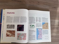 Rand McNally Concise World Atlas Hardcover Color Maps Reference Geography Book