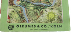 The Mosel And The Saar 1954 Illustrated German Map Remarks and References PB