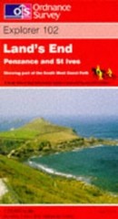 Land’s End, Penzance and St.Ives: Sheet … by Ordnance Survey Sheet map, folded