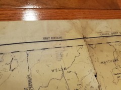 province of Ontario department of lands and forest map First Edition 1927