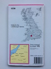 Ordnance Survey Landranger Map 172 Bristol, Bath & surrounding area