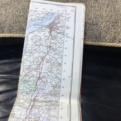 OS ONE INCH RED MAP 🗺️ SHEET 115 PWLLHELI