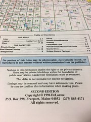OREGON ATLAS AND GAZETTEER: DETAILED TOPOGRAPHIC MAPS, Delorme Mapping Company