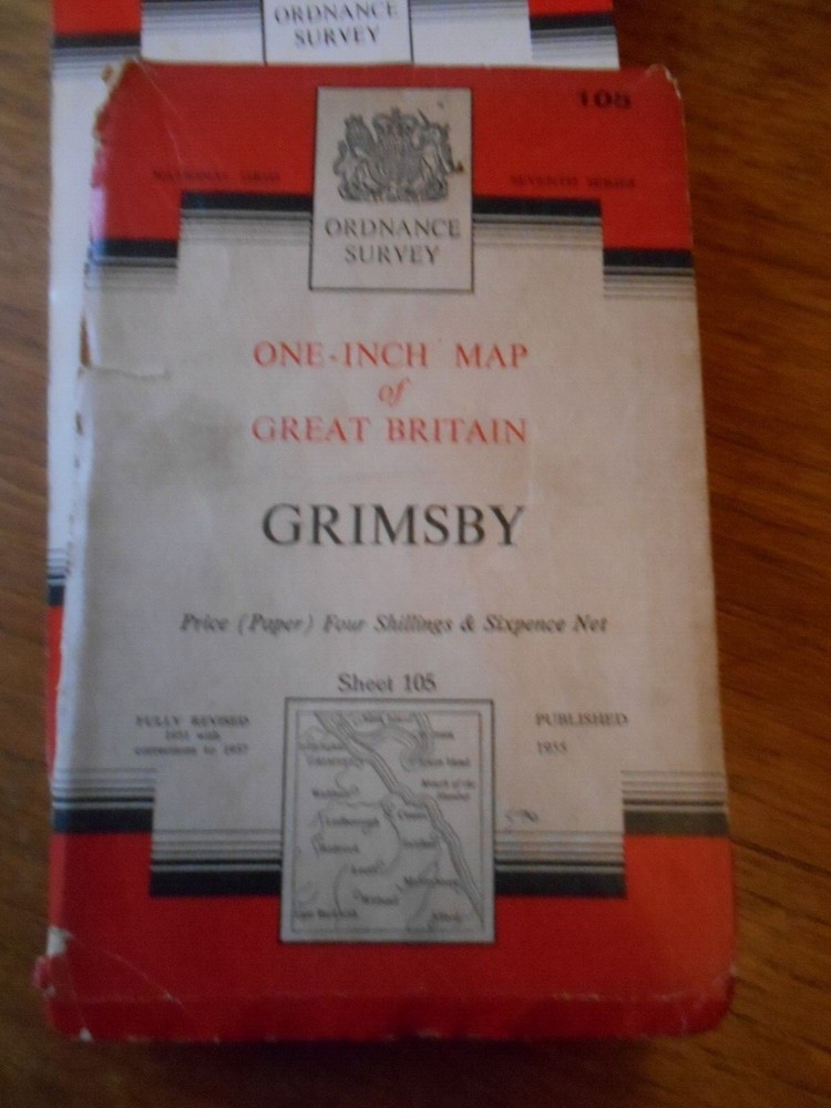 Ordnance Survey Seventh Series UK One inch maps 1950/60’s mainly good condition