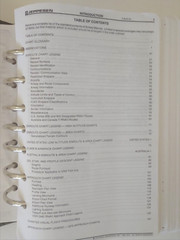 Jeppesen Airway Manual Southwest with Aeronautical Charts Maps 7 Ring Binder vtg