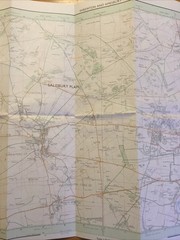 1987 Ordnance Survey Pathfinder Map 1221 SU 04/14 Shrewton And Amesbury