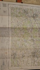 Vintage 1959 Ordnance Survey One-Inch Map of Great Britain London S.W. Sheet 170
