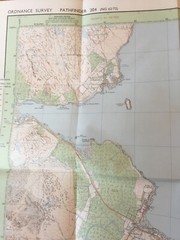 1989 Ordnance Survey Pathfinder Map 204 NG 62/72 Kyle of Lochalsh (inc Broadford