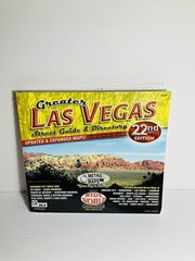Las Vegas NV Street Guide & Directory 22nd Edition Spiral Wired Wide World