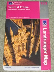 OS Ordnance Survey Landranger Map Sheet 183 Yeovil & Frome – 2002 edition