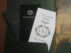 Hanbury Manor Hotel 1993 Christmas & Festive Menus & Information Pack & Booklets