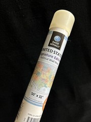 RAND MCNALLY SIGNATURE UNITED STATES WALL MAP – LAMINATED **BRAND NEW**