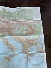 Eastern Europe (World Travel Map S.) by John Bartholomew and Son Sheet Map Book