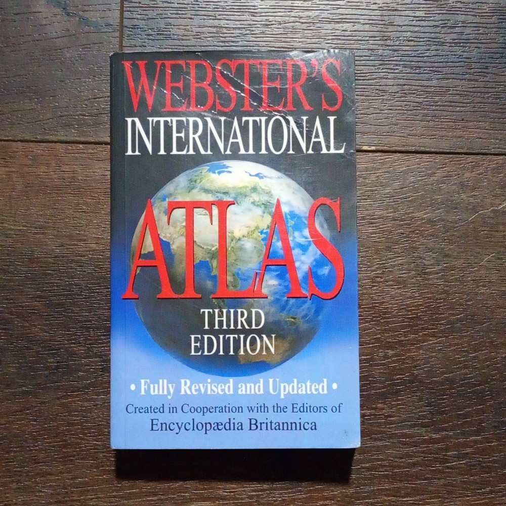 Webster’s International Atlas 3rd Edition Book Federal Street Press 2013