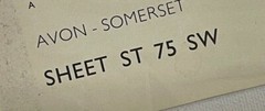 OS, 6 Inch to 1 Mile Map, sheet ST 75 SW, Somerset, Buckland Dinham area, 1981