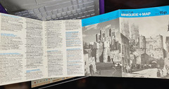 York Miniguide + Map – From 1980’s?-Free shipping-English/French/German