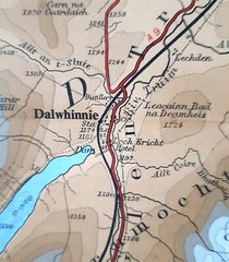 Bartholomew’s Half Inch Map Series – GB Sheet 51 Grampians SBN 85152 051 0 1971