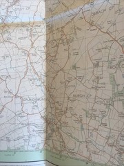 1986 Ordnance Survey Pathfinder Map 1008 TM 25/35 Wickham Market (incl Ufford )