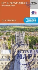 Ely and Newmarket, Mildenhall and Soham (Map) OS Explorer Active Map