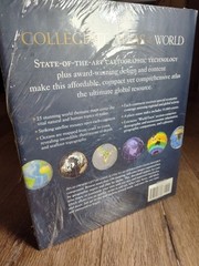 NATIONAL GEOGRAPHIC COLLEGIATE ATLAS OF THE WORLD. New Sealed