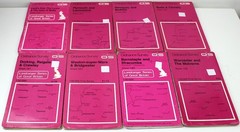 JOB LOT 12 Ordnance Survey Maps bundle Pink British Britain 1:50000 Second Seri