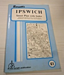 Barnett Street Plan of IPSWICH with Index to Streets 1980’s