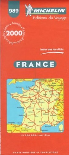 France 2000 (Michelin Maps) by Michelin Travel Publications Sheet map, folded