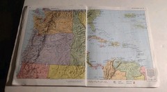 Lot of 2 RAND MCNALLY QUICK REFERENCE WORLD ATLAS & DIRECTORY ATLAS & CAMPING.