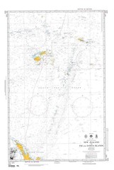 New Zealand to Fiji and Samoa Islands | NGA Chart 605