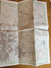 1977 Ordnance Survey Pathfinder Map 850 SJ 82/92 Stafford (incl Eccleshall )