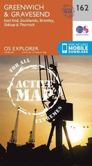 Greenwich and Gravesend (Map) OS Explorer Active Map